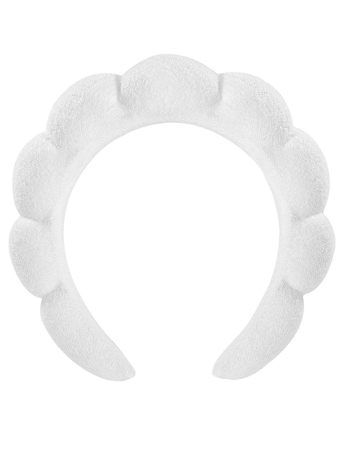 Set de diadema skincare 26055, ROSA/BLANCO Set de diadema skincare 26055