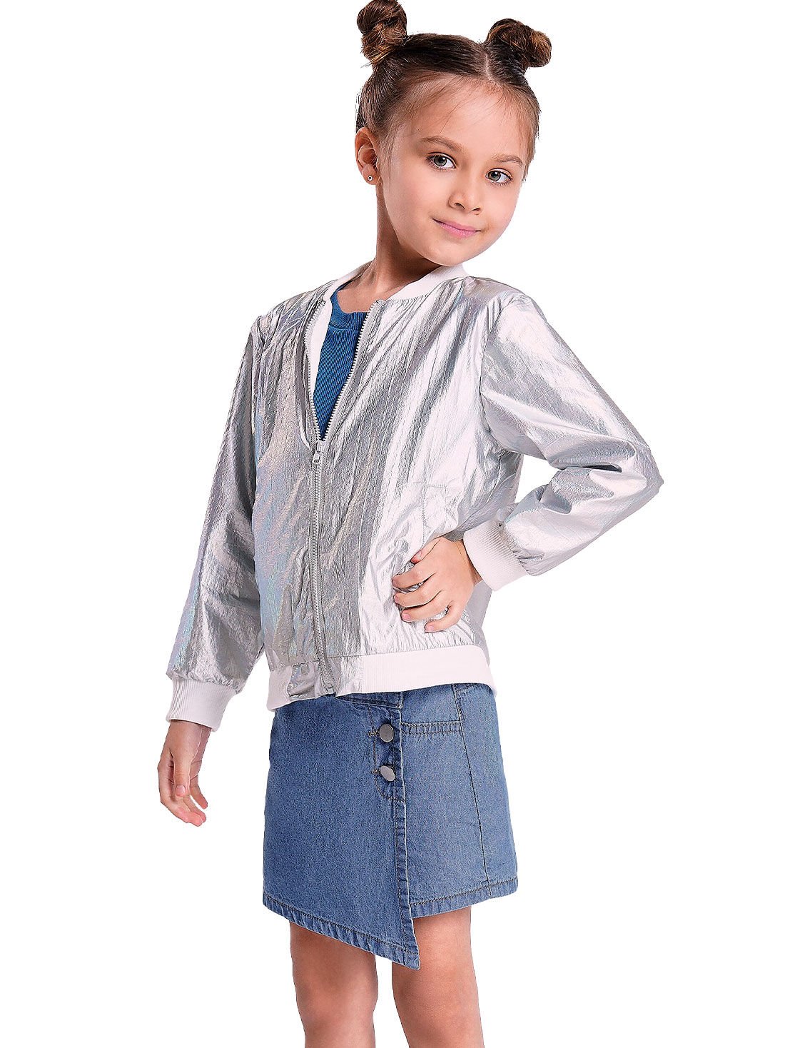 Falda short de mezclilla 13026