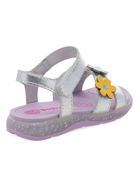 Sandalia Tropicana Infantil 50150, PLATA, hi-res