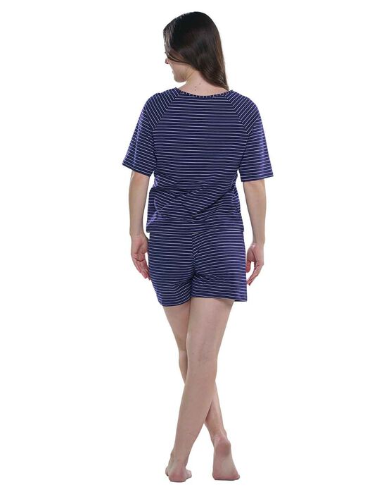 Set pijama 77223, BLANCO/AZUL III, hi-res