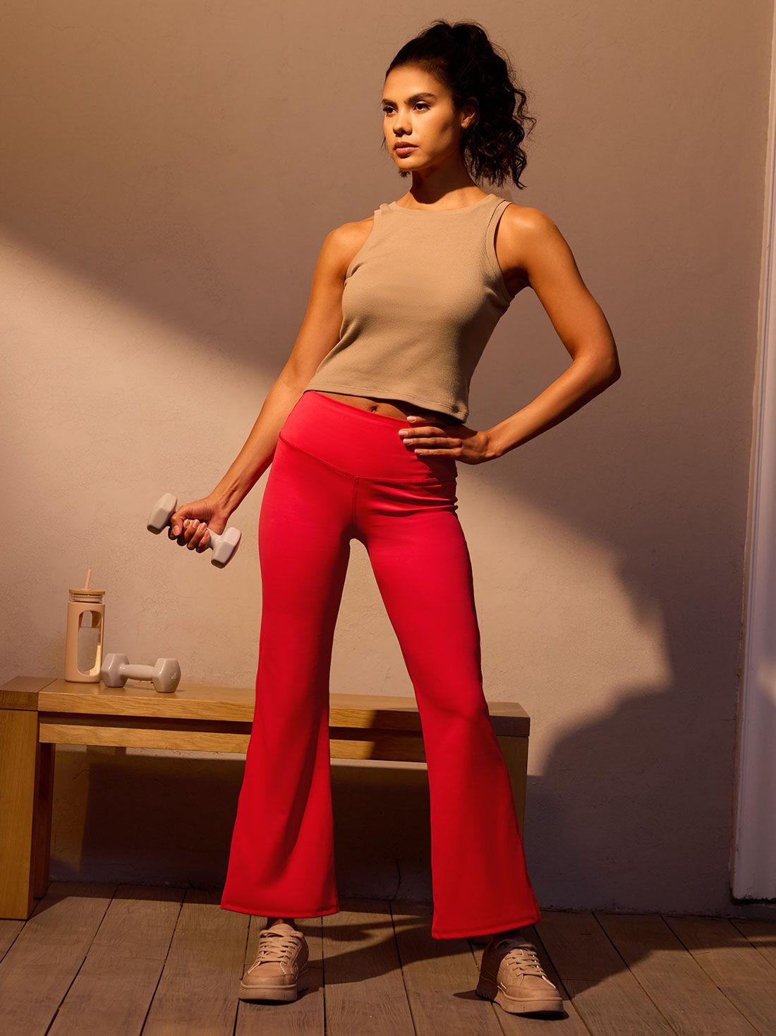 Leggings 85008, ROJO INTENSO, hi-res