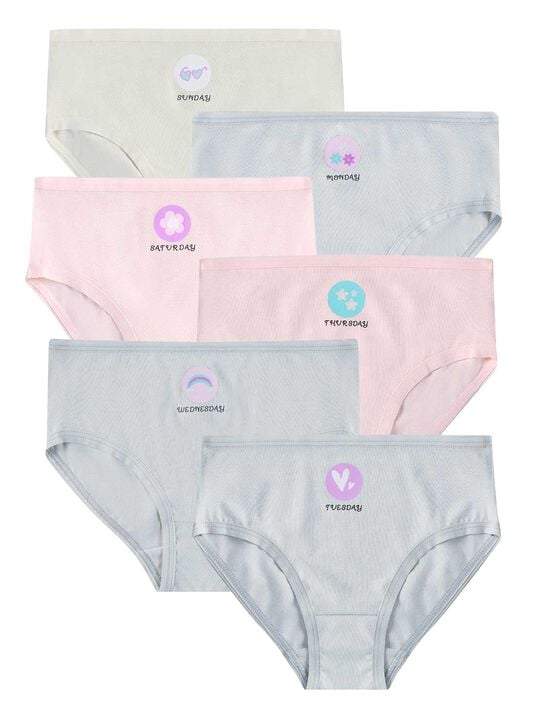 Paquete de 7 panties 39004