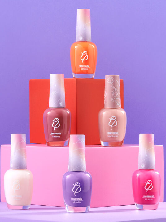 Esmalte para u&ntilde;as con &aacute;cido hialur&oacute;nico 20345, NARANJA, hi-res