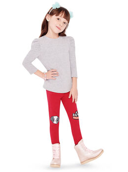 Leggings con parches 8224