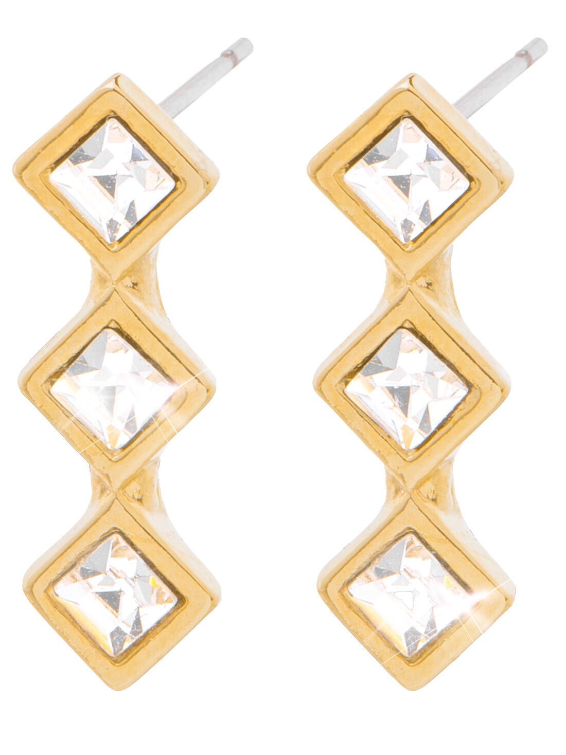 Aretes tres rombos 29037
