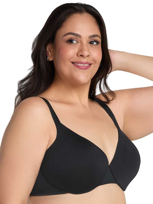Bra cobertura regular 70195, NEGRO, hi-res