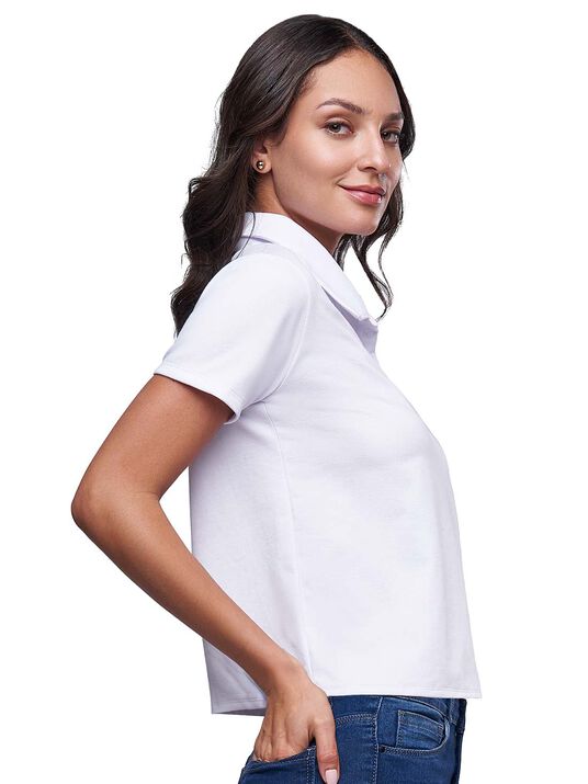 Playera polo 81342, BLANCO, hi-res