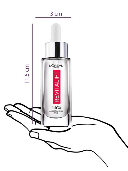 L'Or&eacute;al Paris s&eacute;rum rostro revitalift &aacute;cido hialur&oacute;nico 35297, &Uacute;NICO, hi-res