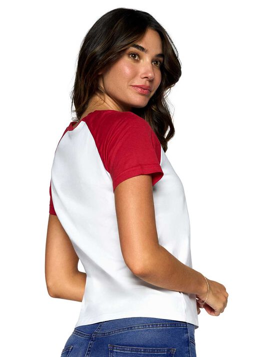 Playera 81304, BLANCO/RUBI, hi-res