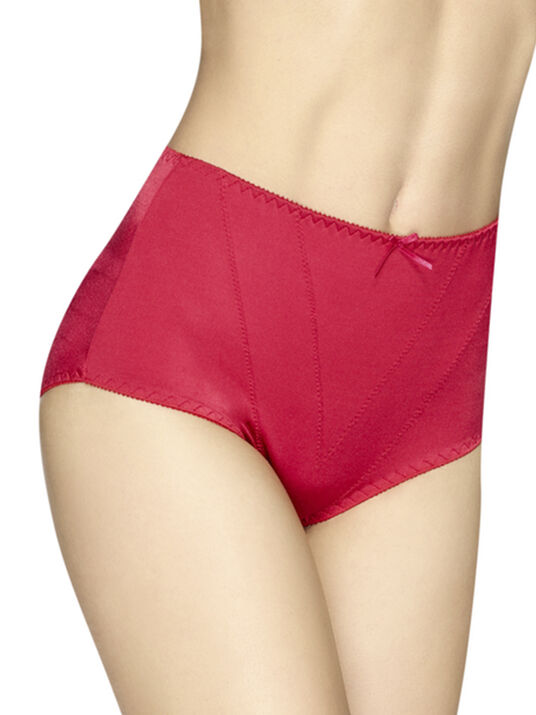 Panty con refuerzo frontal 2155, ROJO, hi-res