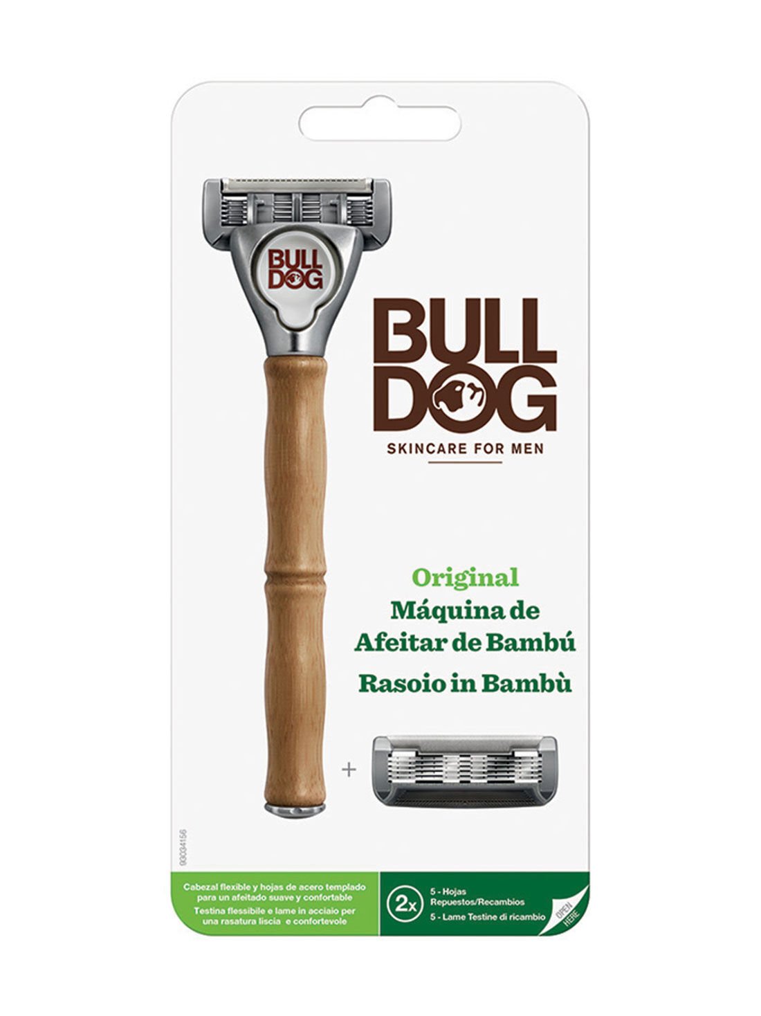 Bulldog m&aacute;quina de afeitar bamb&uacute; original 25051