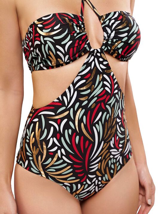 Traje de ba&ntilde;o completo 75086, HOJAS LX, hi-res