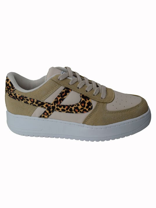 Tenis Panam 52263, BEIGE/ANIMAL PRINT, hi-res
