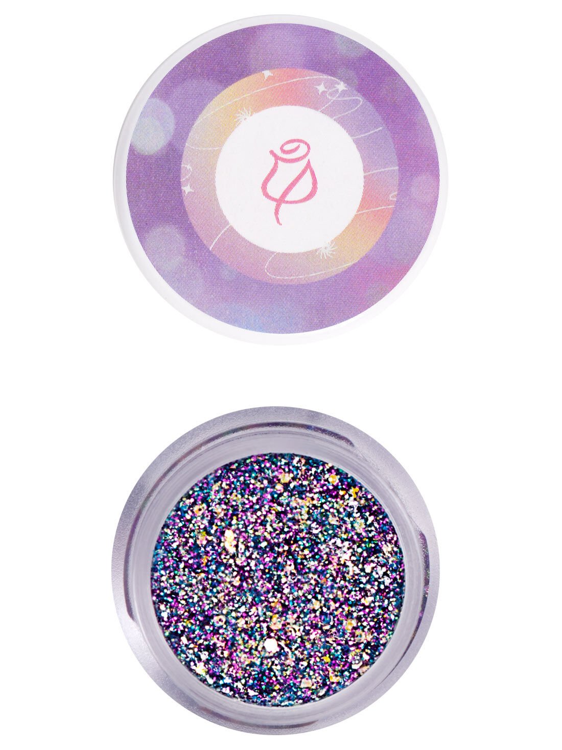 Destellos con glitter facial 21011