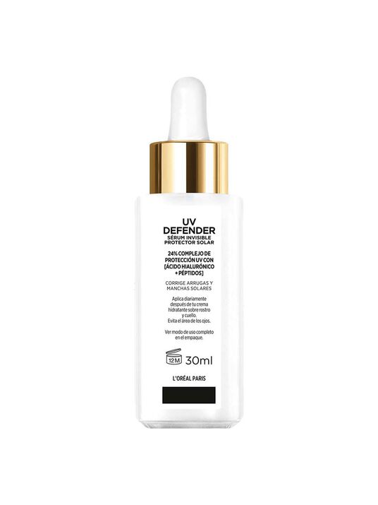 L'Or&eacute;al Paris s&eacute;rum invisible UV defender  27063, &Uacute;NICO, hi-res