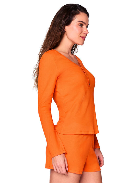 Pijama 77174, MANDARINA SUAVE, hi-res