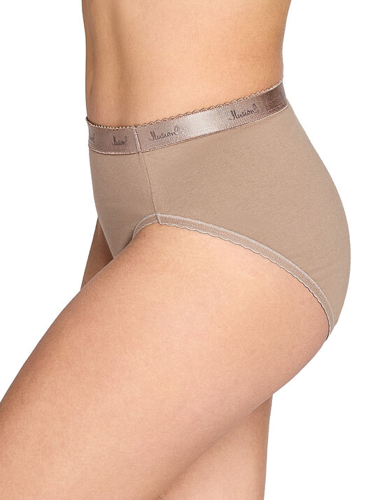 Paquete de 3 panties corte franc&eacute;s 31343, TABACO II, hi-res