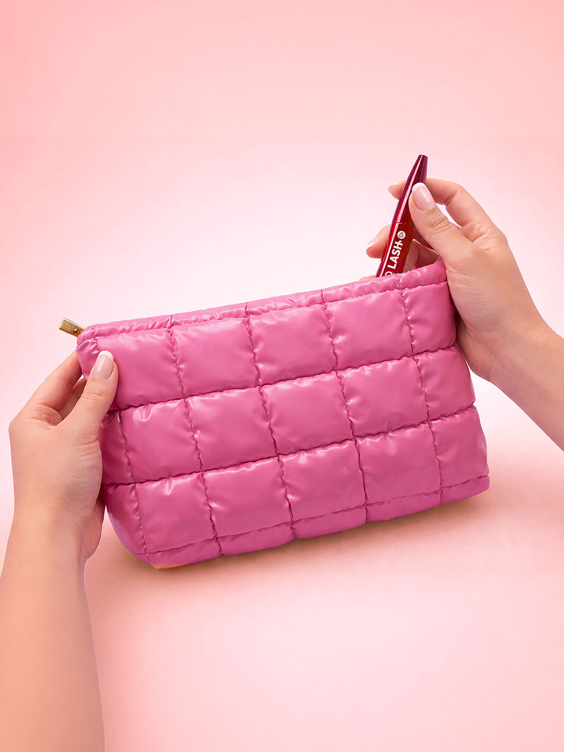 Cosmetiquera soft pink 26067