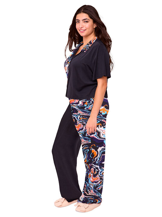 Pijama larga 77141