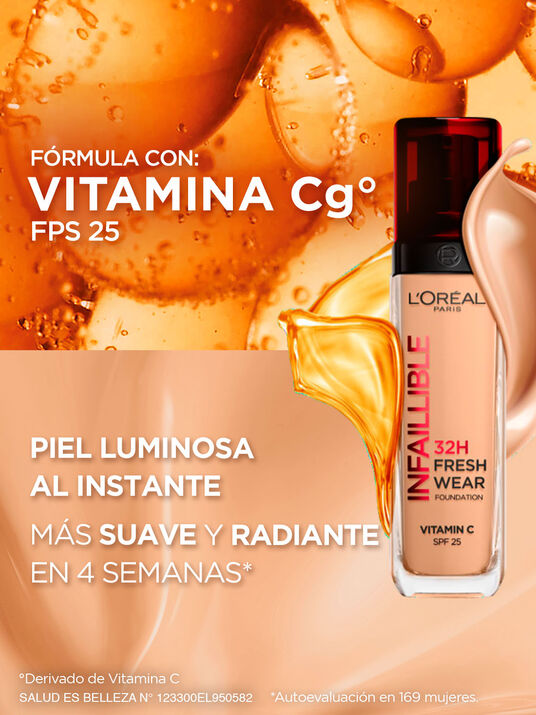 L'Or&eacute;al Paris maquillaje freshwear infallible 22036, 260 SOLEIL DORE, hi-res