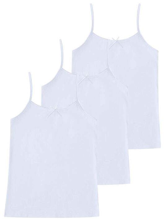Paquete de 3 camis 39002, BLANCO, hi-res