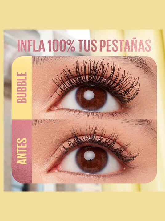 Maybelline m&aacute;scara de pesta&ntilde;as colossal bubble 21220, BLACK, hi-res