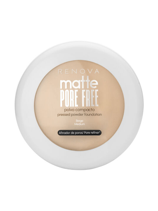 Renova maquillaje en polvo matte pore free 22029