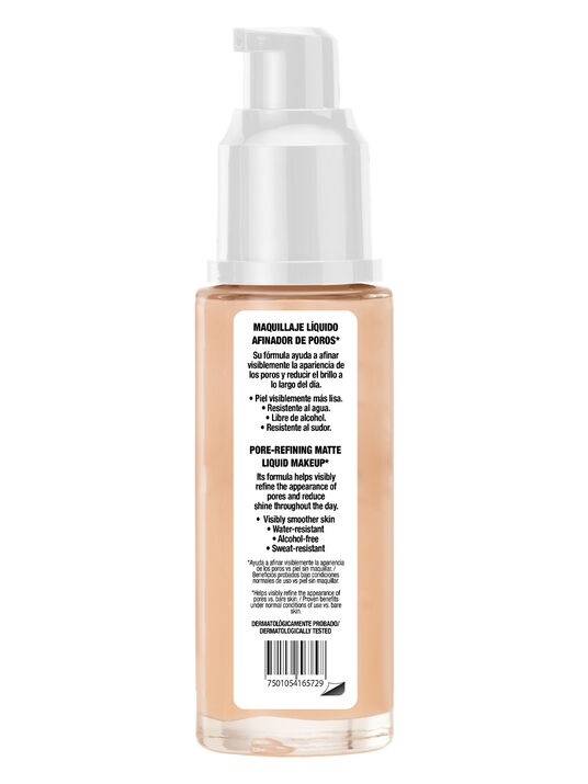 Renova maquillaje liquido matte pore free 22028, GOLDEN, hi-res