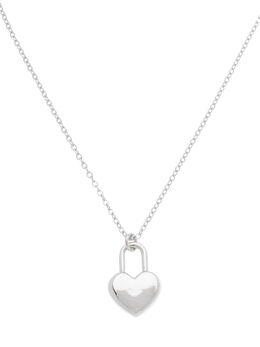 Collar Corazón Candado 29011