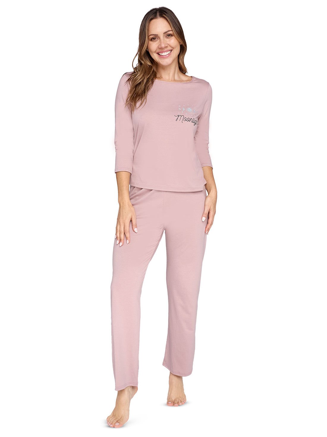 Pijama 77228, LILA OBSCURO, hi-res