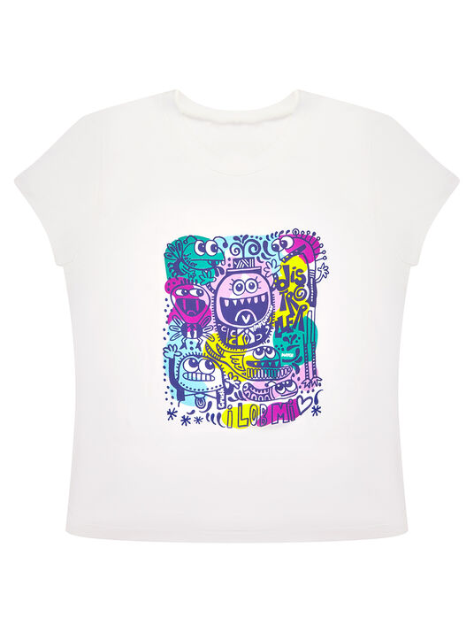 Playera Distroller 40034, BLANCO, hi-res