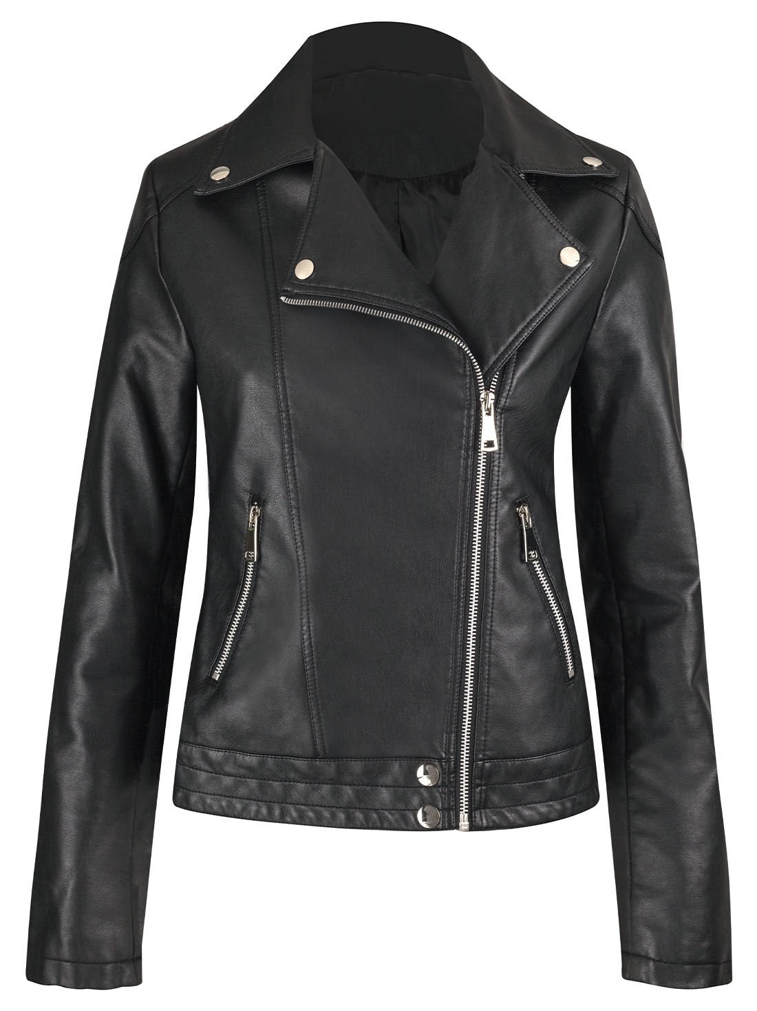 Chamarra de vinipiel 45520