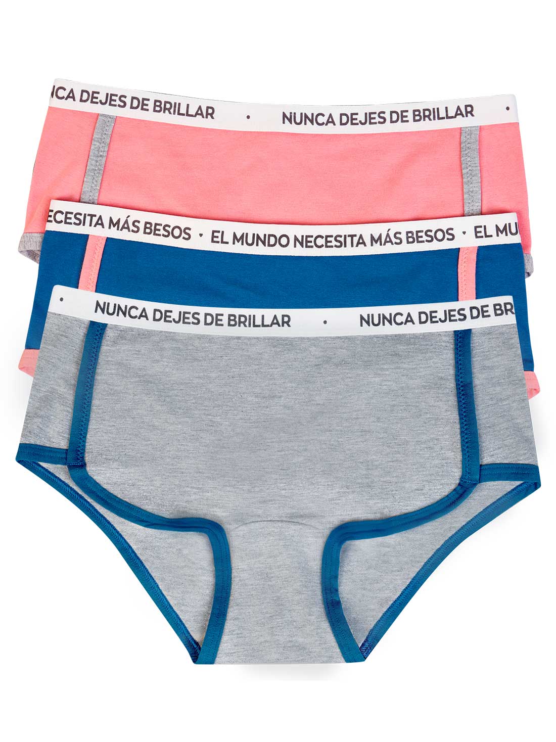 Paquete de 3 bóxers  93012, JASPE GRIS, hi-res
