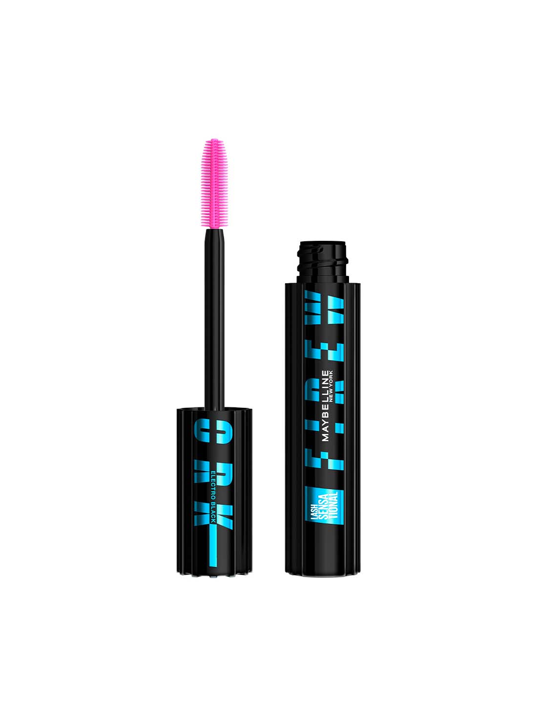 Maybelline mascara de pestañas firework electro 21058, NEGRO, hi-res