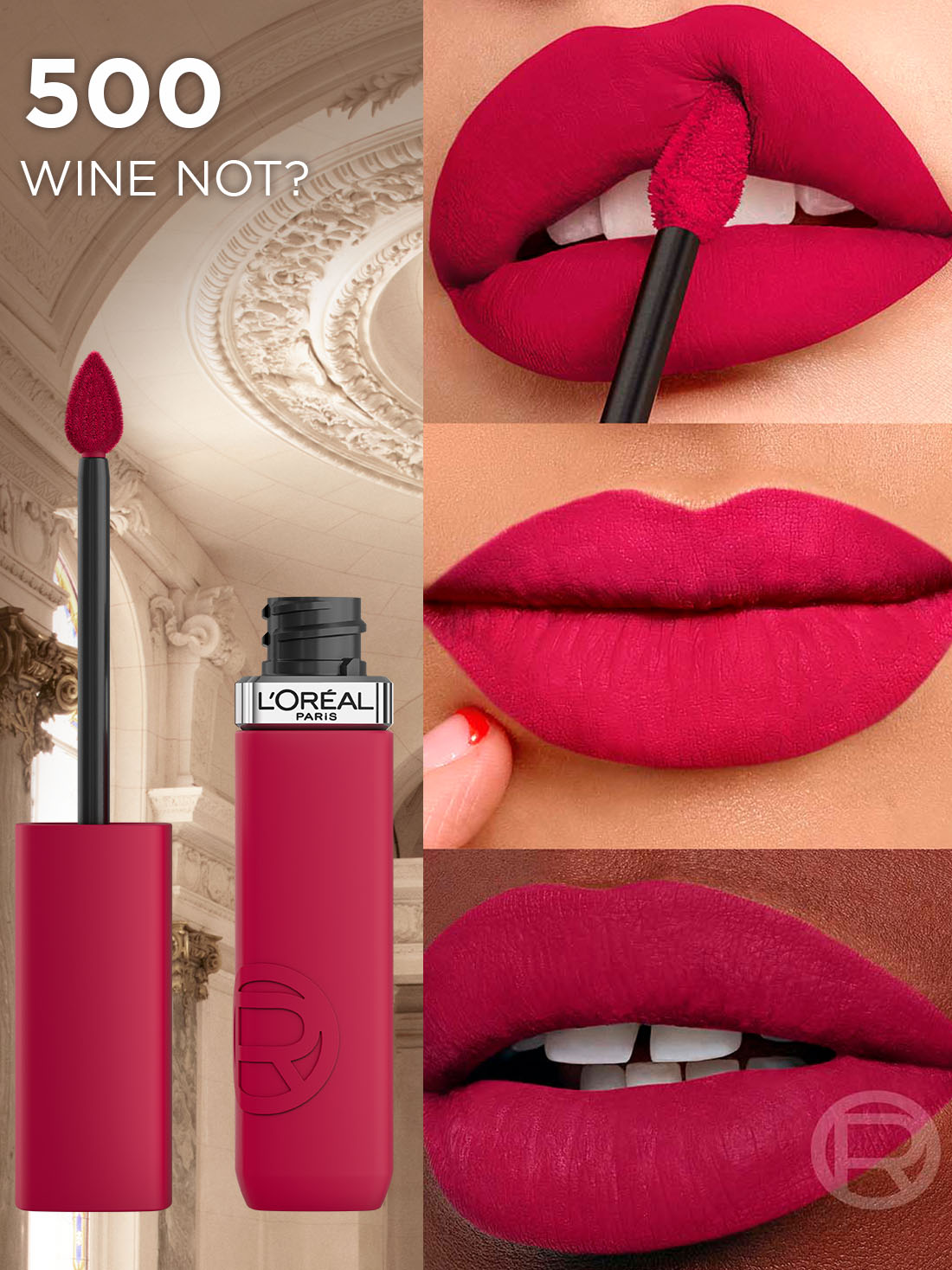 L'Oréal Paris labial infallible matte resistance 20067, WINE NOT, hi-res