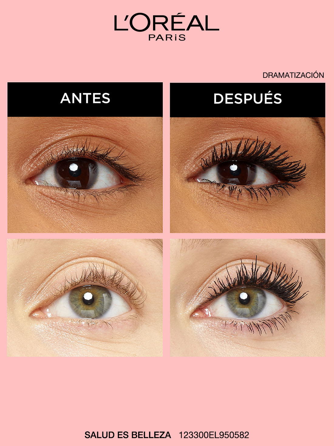 L'Oréal Paris mascara de pestañas voluminous lash paradise 21048, BLACK WS, hi-res
