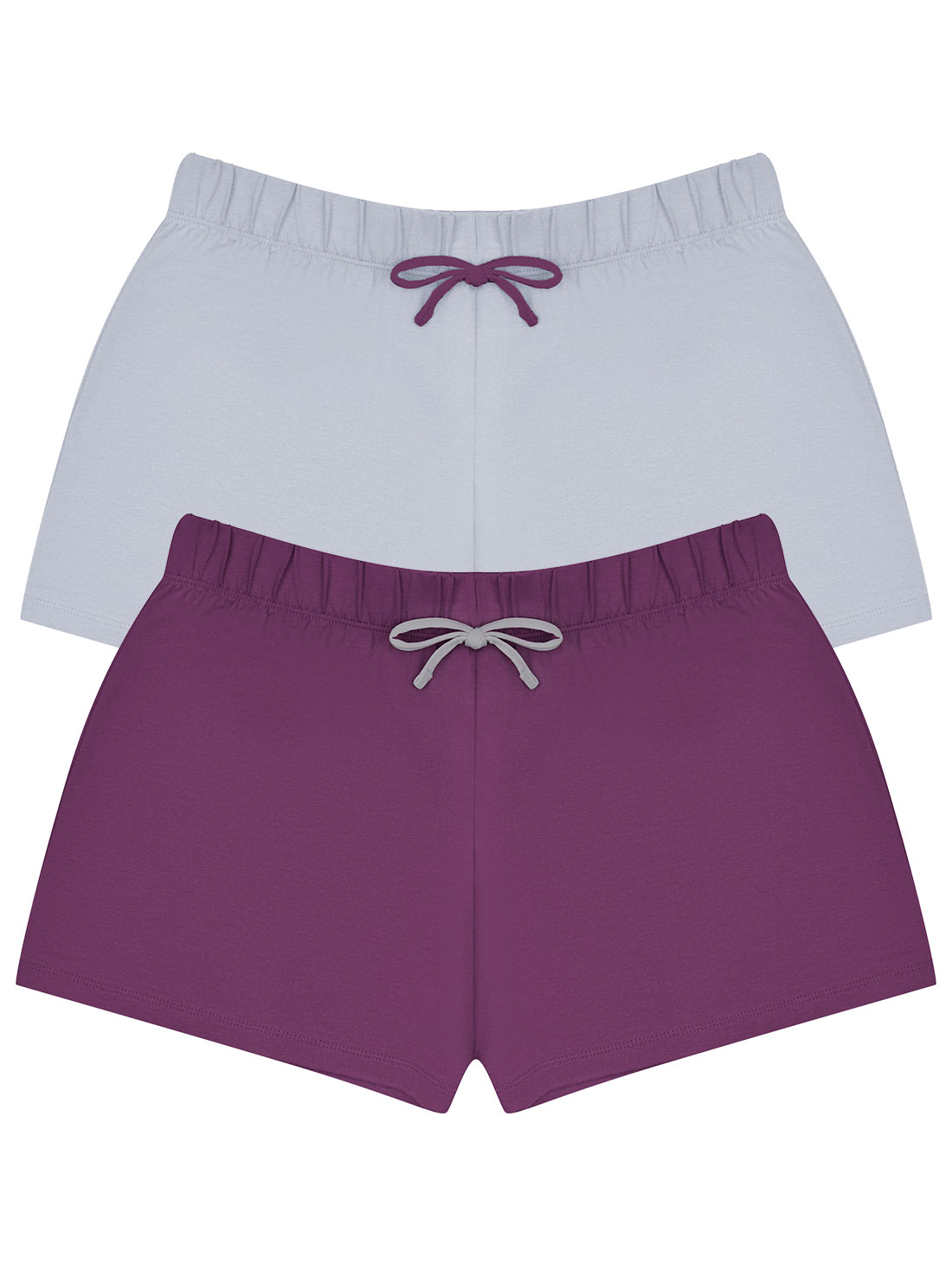 Paquete de dos shorts 79019, GRIS/VINO I, hi-res