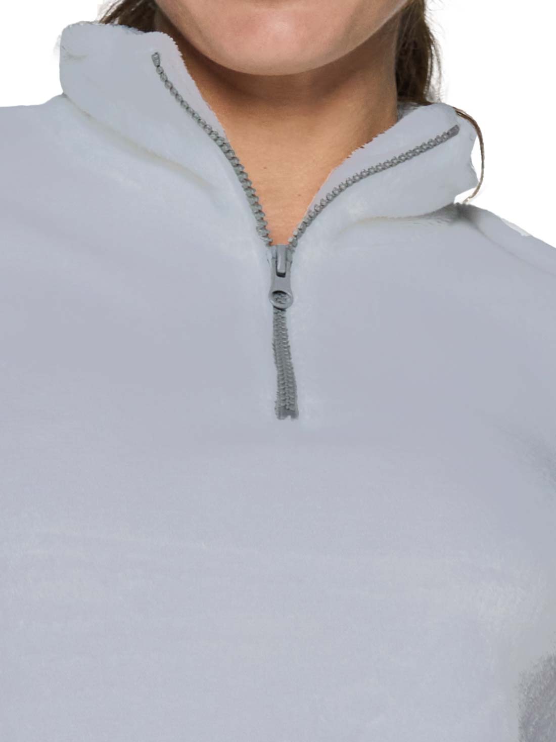 Pijama de fleece 77189, JASPE GRIS, hi-res