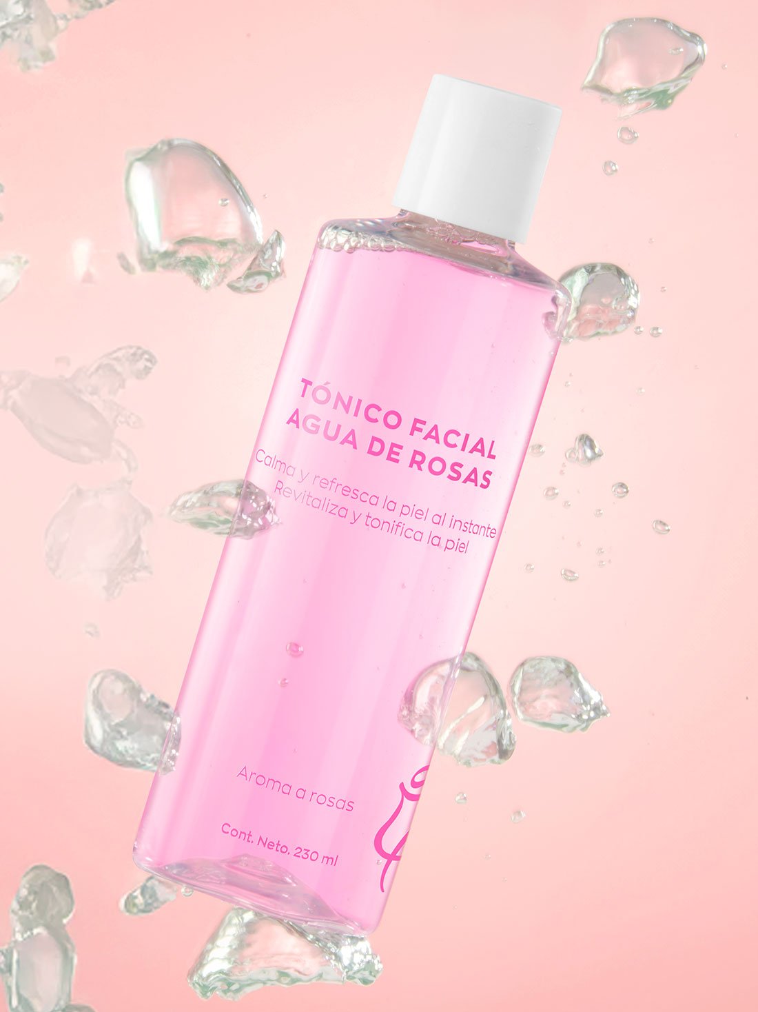 Tónico facial agua de rosas 27108, ÚNICO, hi-res