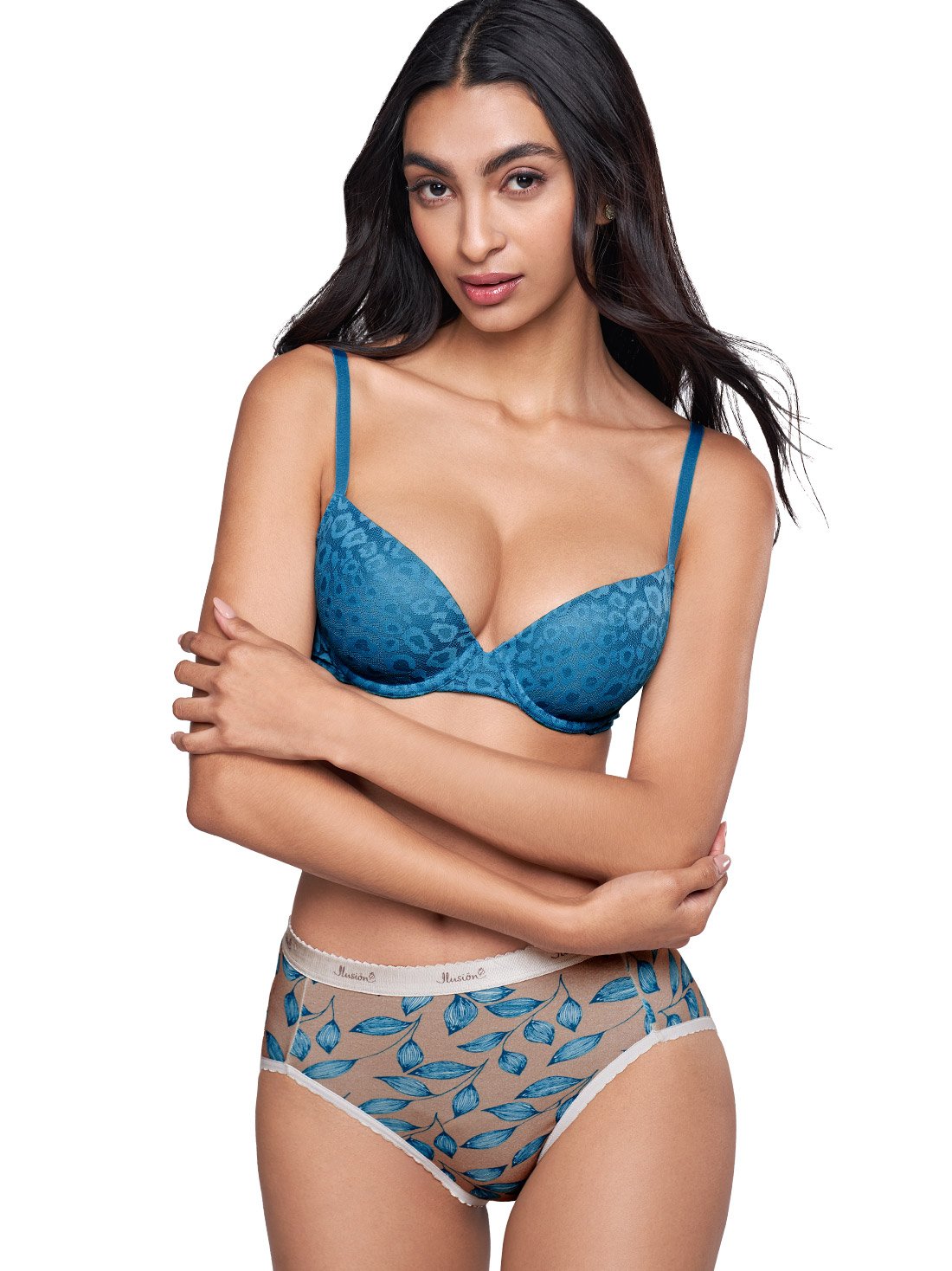 Paquete de 3 panties corte francés 31343, HOJAS LIX, hi-res