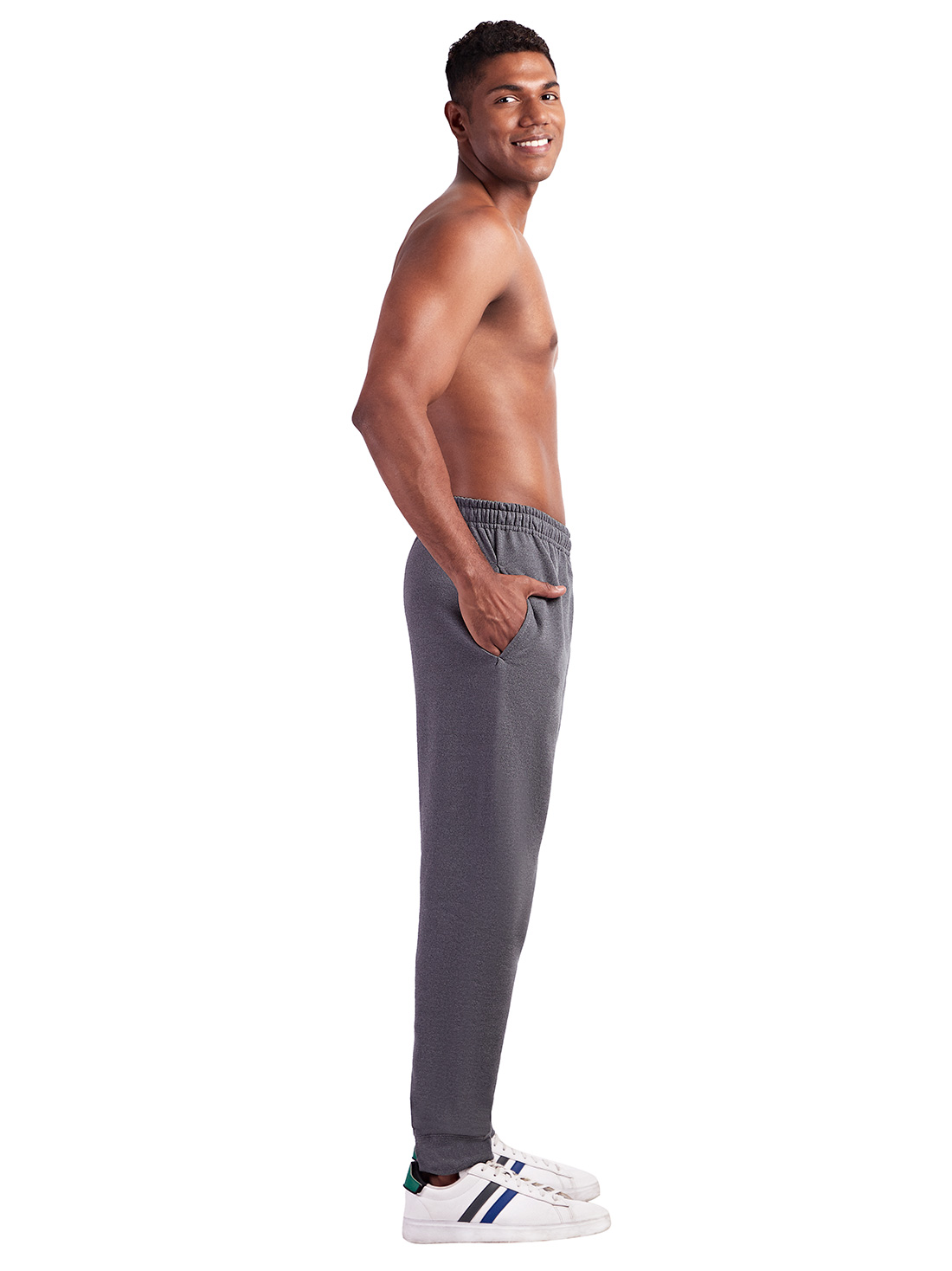 Jogger Fruit of the Loom 83069, JASPE NEGRO, hi-res
