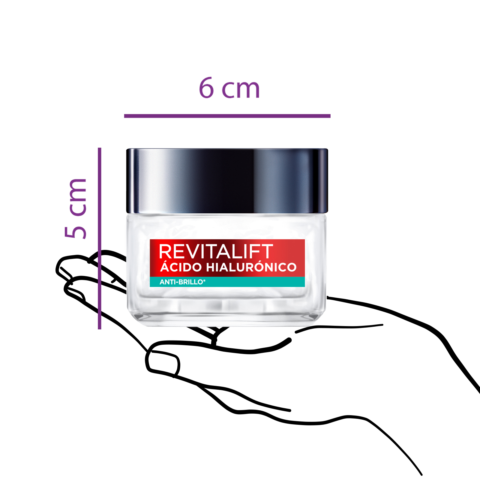 L'Oréal Paris gel crema revitalift ácido hialurónico   27015, ÚNICO, hi-res