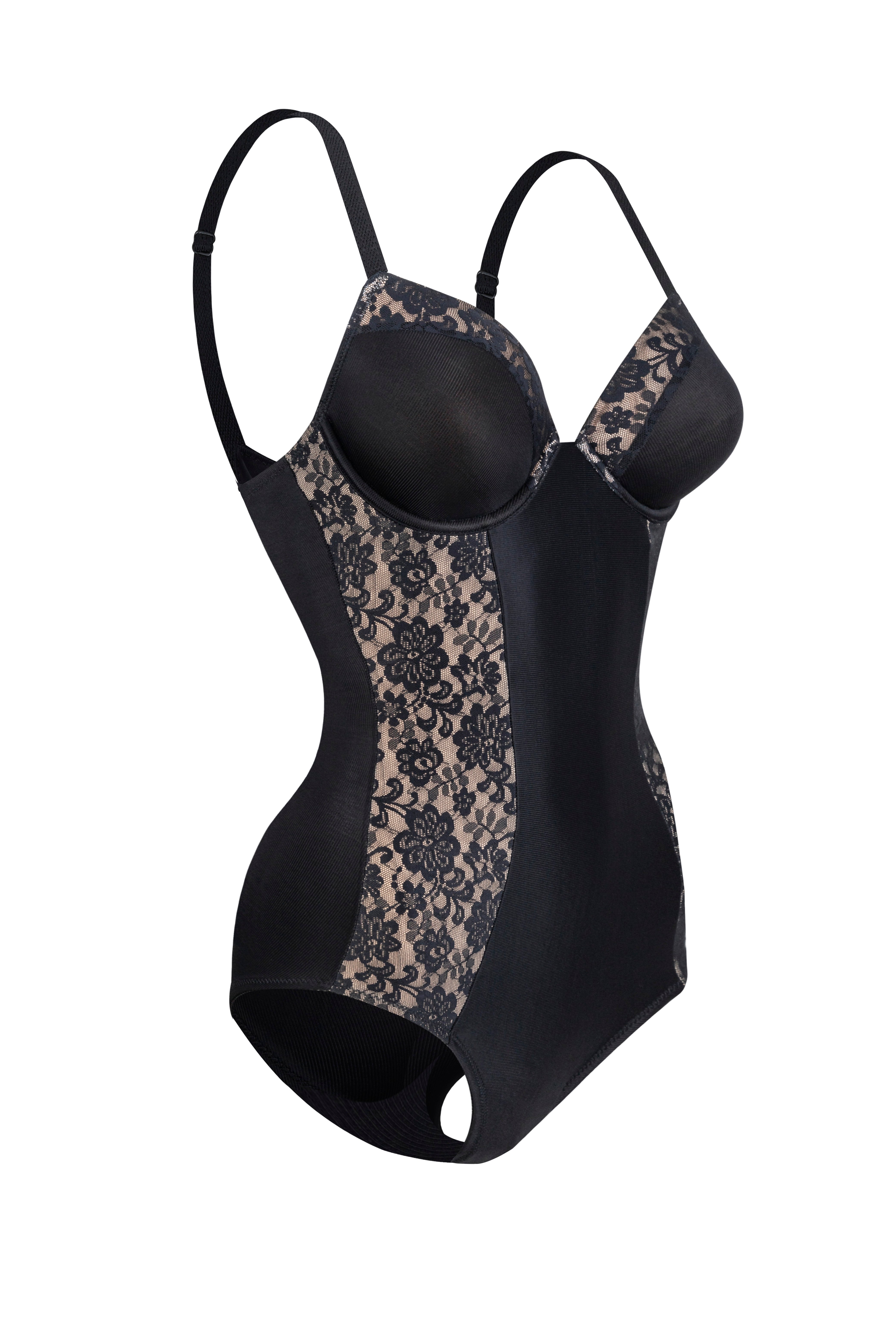 Body reductor medio 7120, NEGRO/NUDE, hi-res
