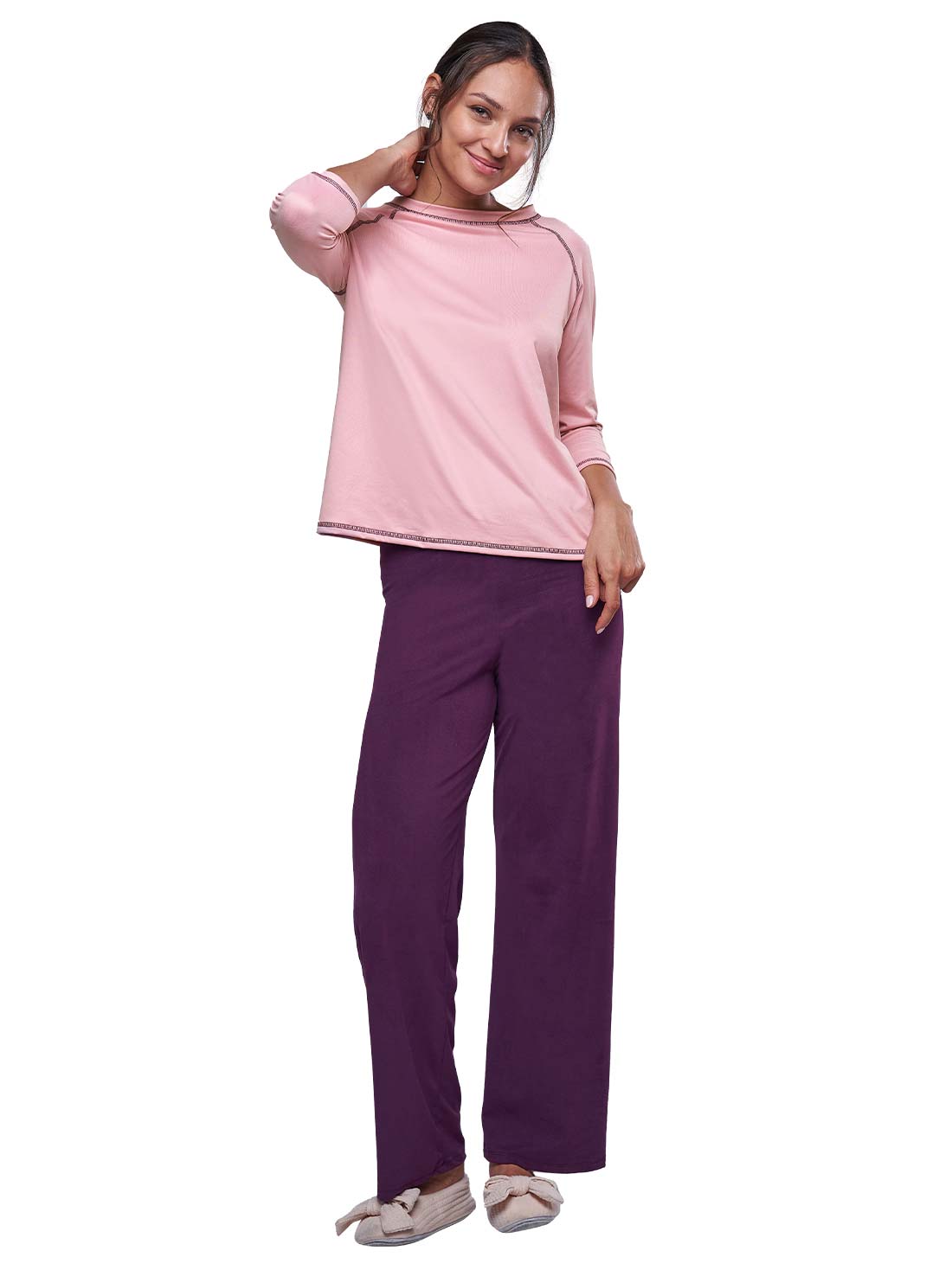 Pijama 77186, VINO I, hi-res
