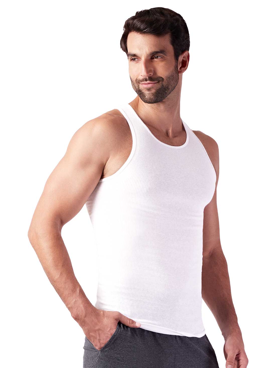 Camiseta atlética Fruit of the Loom 72017, BLANCO, hi-res