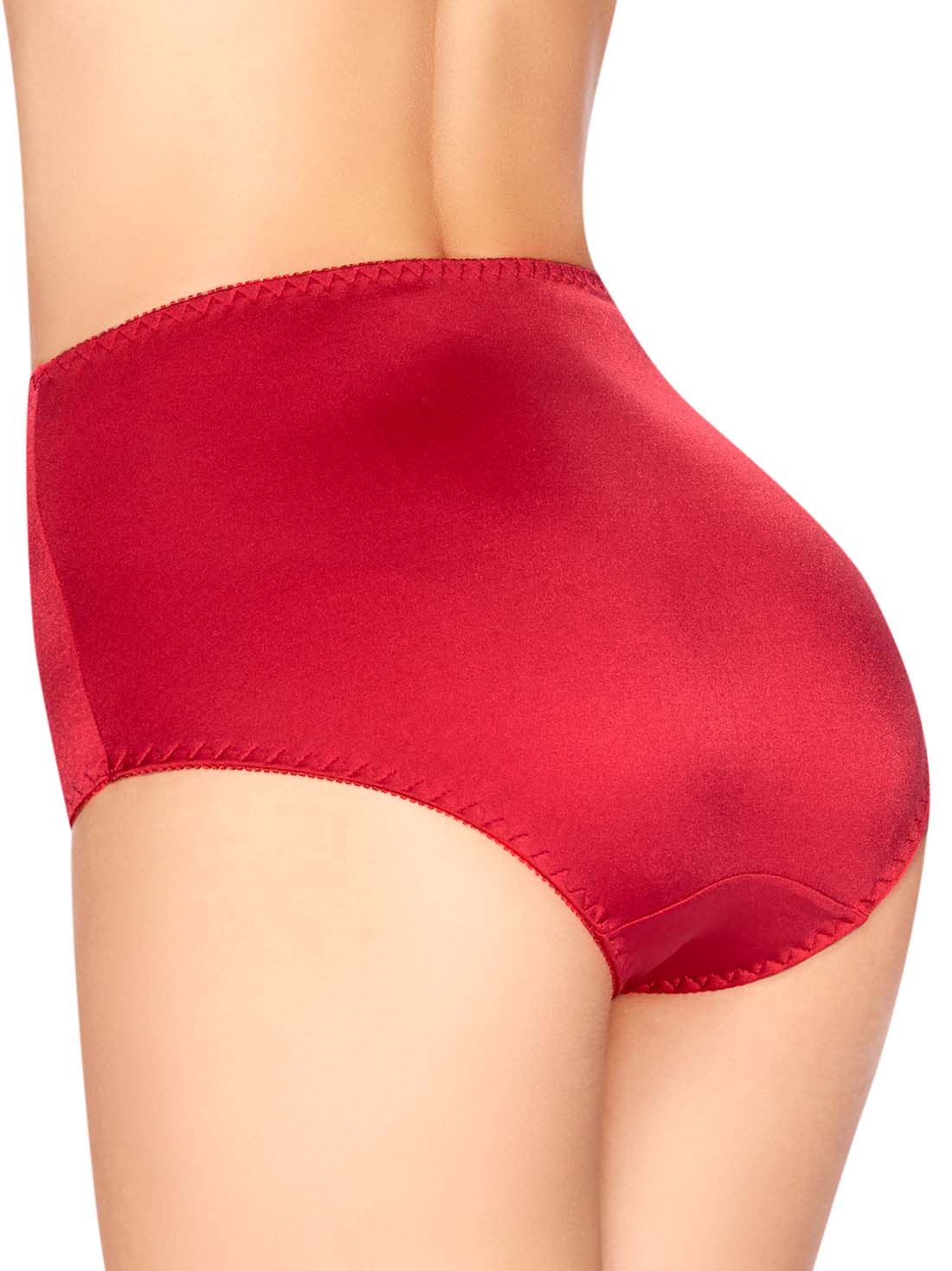 Panty con refuerzo frontal 2155, ROJO, hi-res