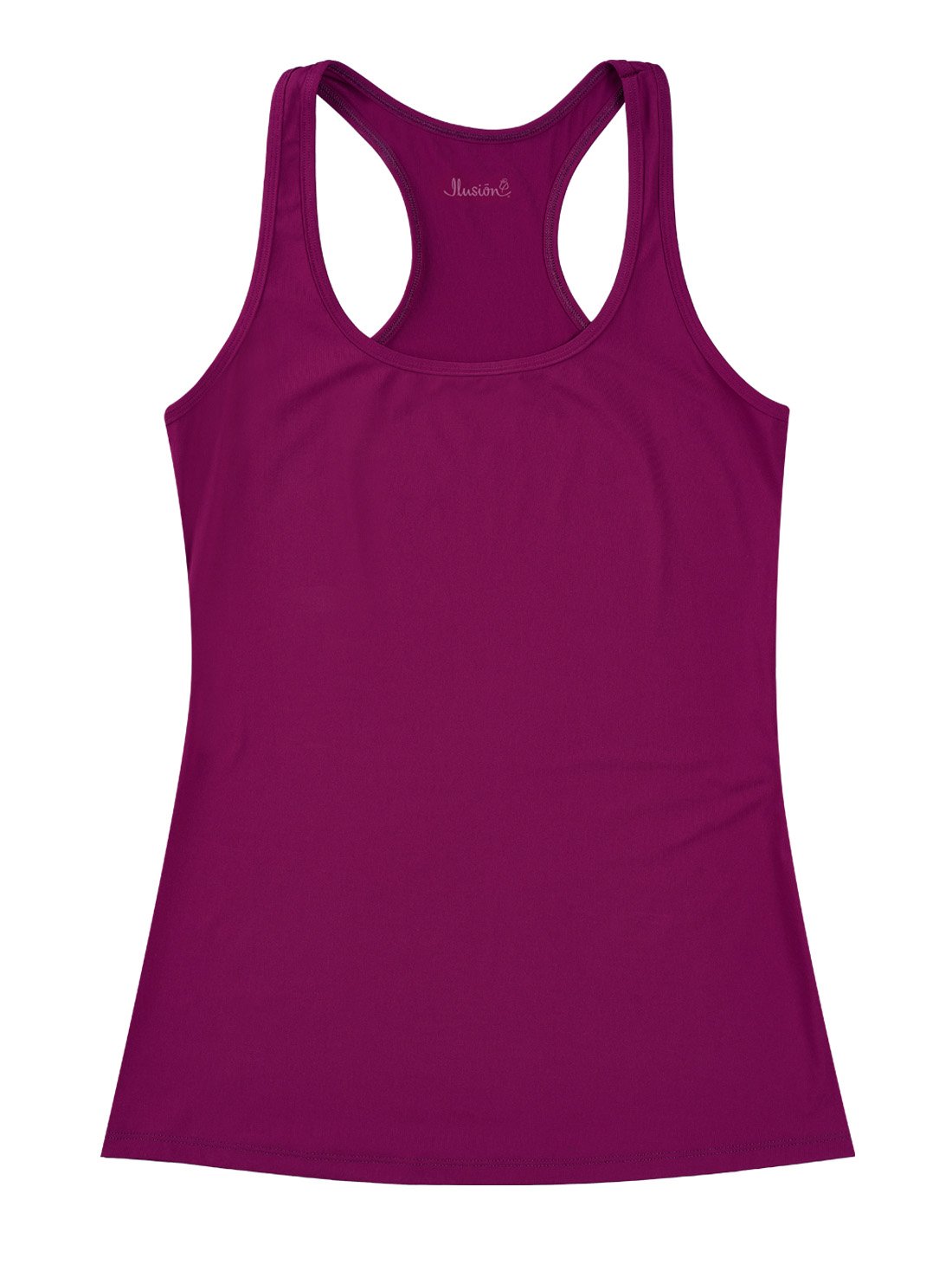 Top racerback 4488, MAGENTA, hi-res