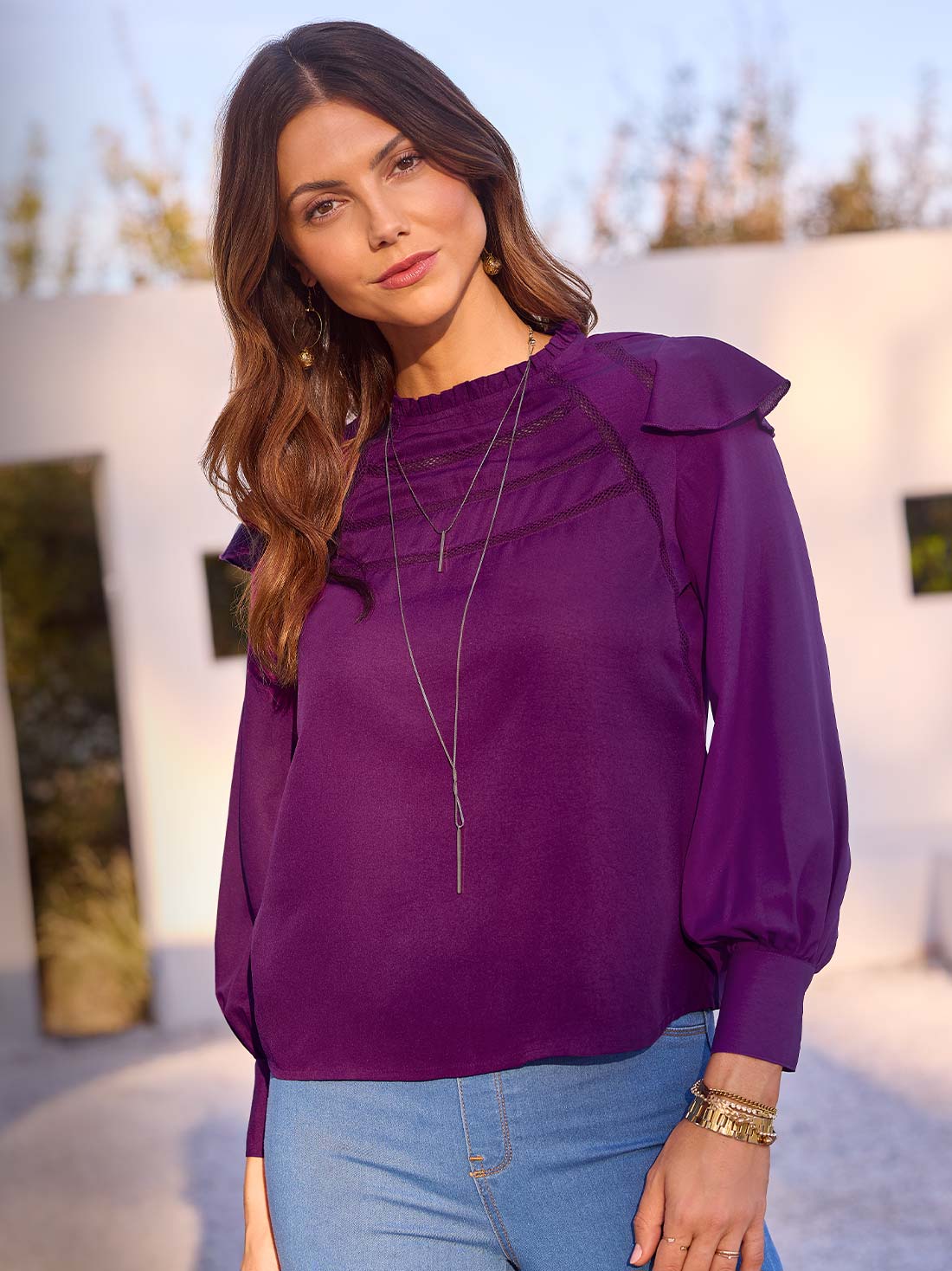 Blusa 81262, MAGENTA, hi-res
