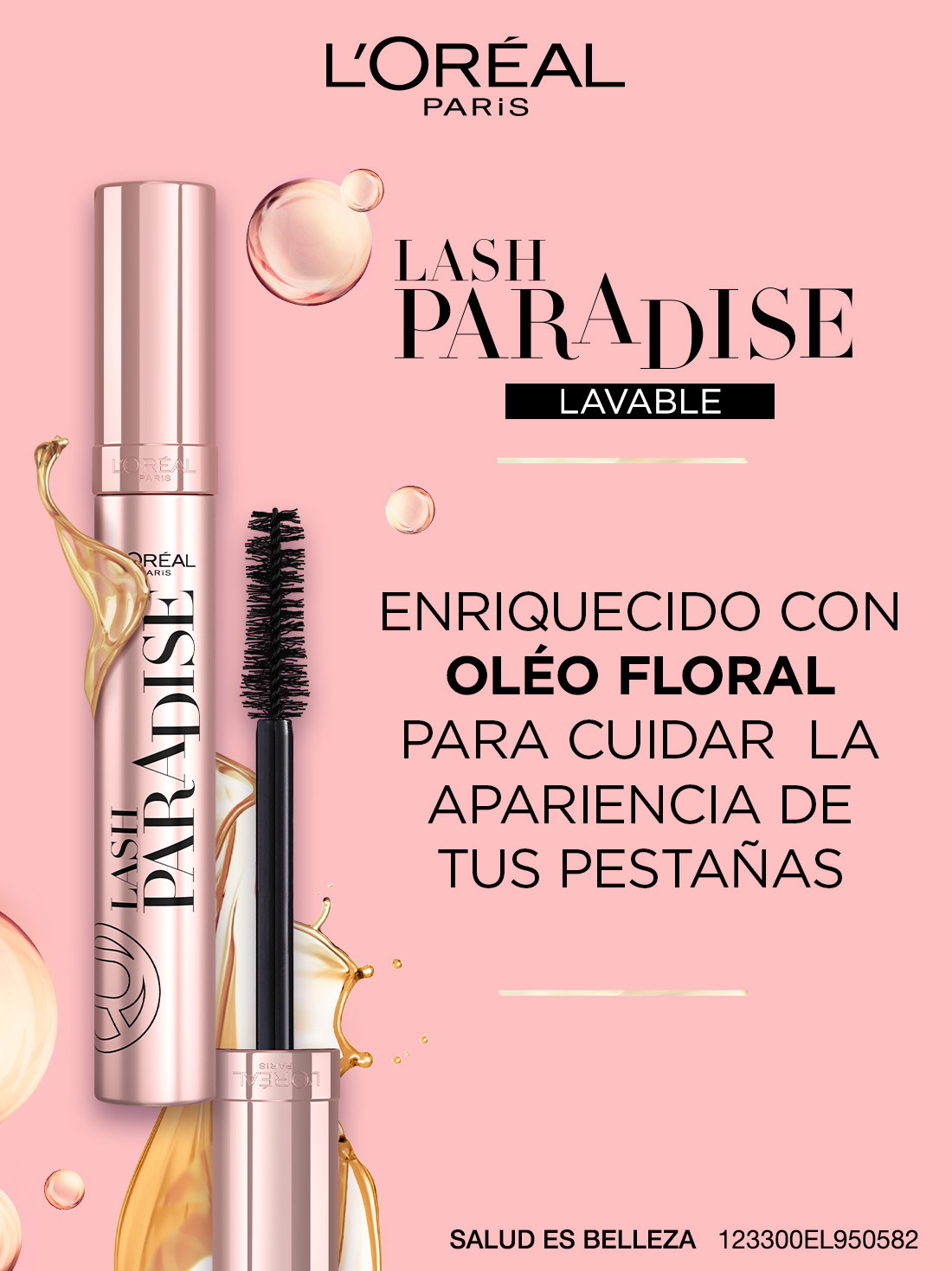 L'Oréal Paris mascara de pestañas voluminous lash paradise 21048, BLACK WS, hi-res