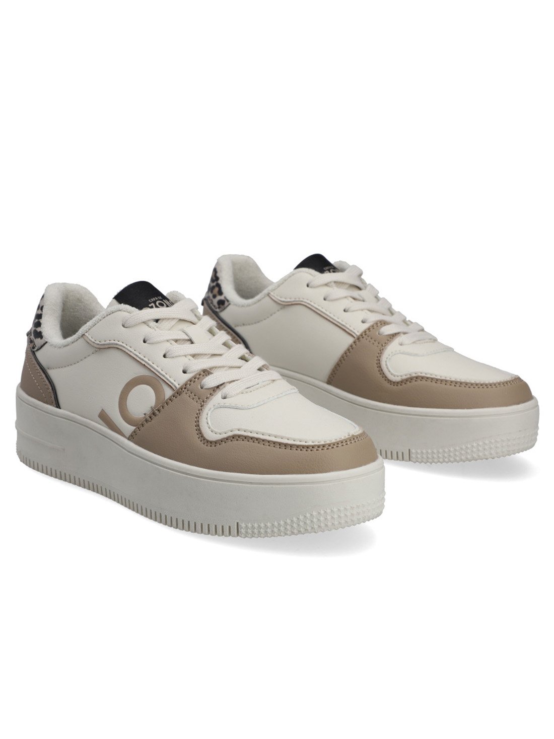 Tenis 52126, BEIGE/ANIMAL PRINT, hi-res